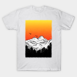 Rila Mountains Bulgaria T-Shirt